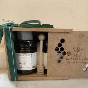 Καλάθι δώρου με μέλι
